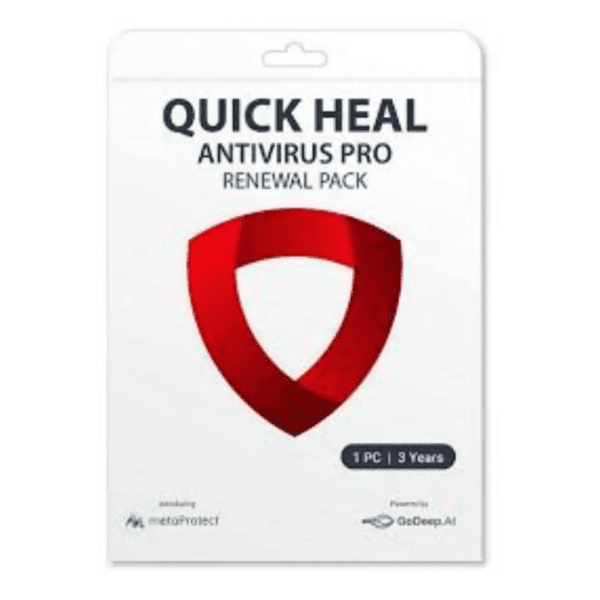 Renew Quick Heal Antivirus Pro 1 User – 3 Year