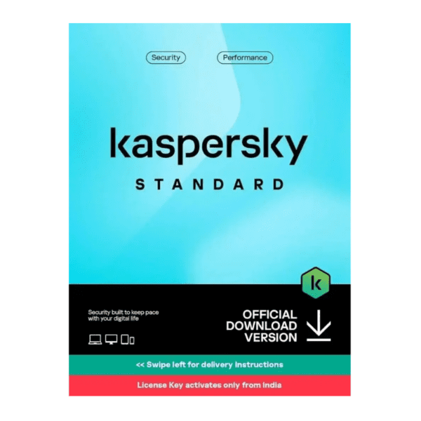 Kaspersky Standard 1 User – 1 Year