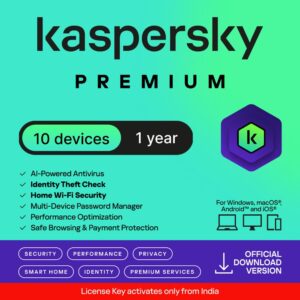 Kaspersky Premium - 10 User 1 Year