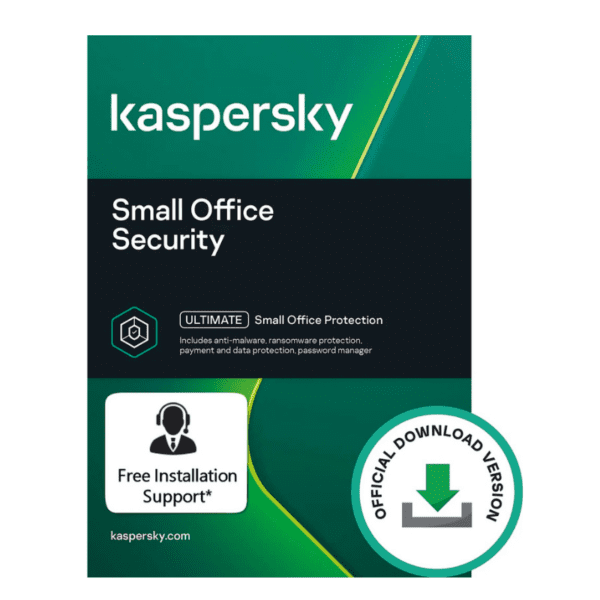 Kaspersky Small Office Security - 25 Users - 25 Mobile Devices - 3 Servers