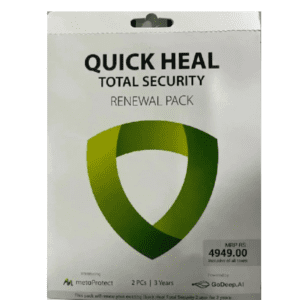 Renew Quick Heal Total Security - 2 User 3 Year