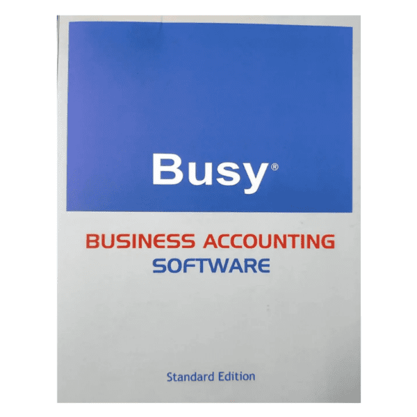 Busy 21 Standard Accounting Software - Single User