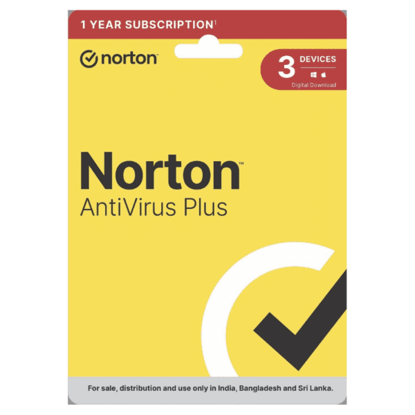 Norton Antivirus Plus 3 User 1 Year - Email Delivery