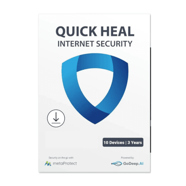 Renew Quick Heal Internet Security Premium 10 User 3 Year