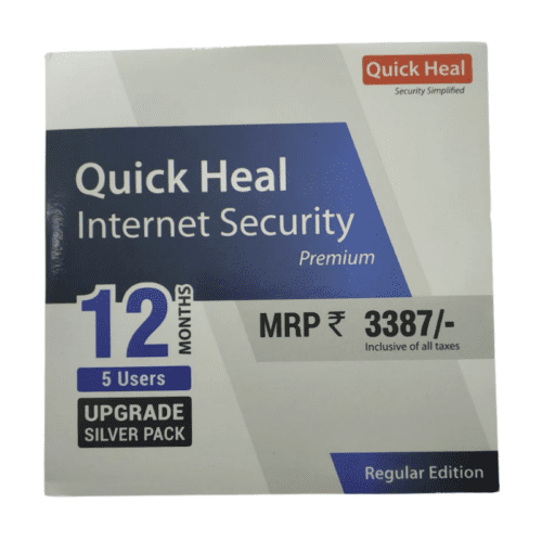 Renew Quick Heal Internet Security Premium - 5 User 1 Year