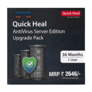 Renew Quick Heal Antivirus for Server Edition - 1 Server 3 year