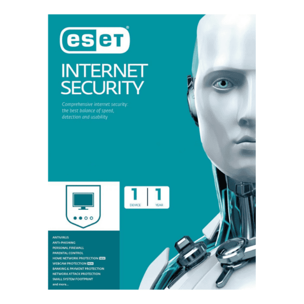 ESet Internet Security - 1 User 1 Year