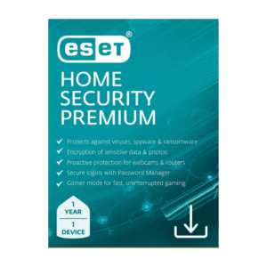Eset Home Security Premium - 1 User 1 Year