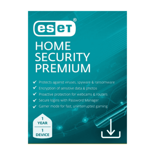Eset Home Security Premium - 1 User 1 Year