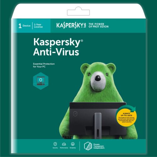 Kaspersky Antivirus - 1 User 1 Year