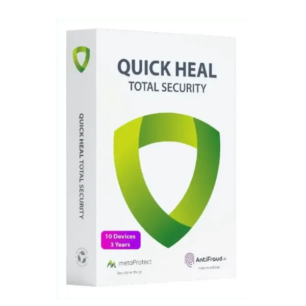 Quick Heal Total Security 10 User – 3 Year