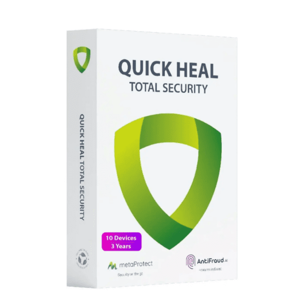 Quick Heal Total Security 10 User – 3 Year