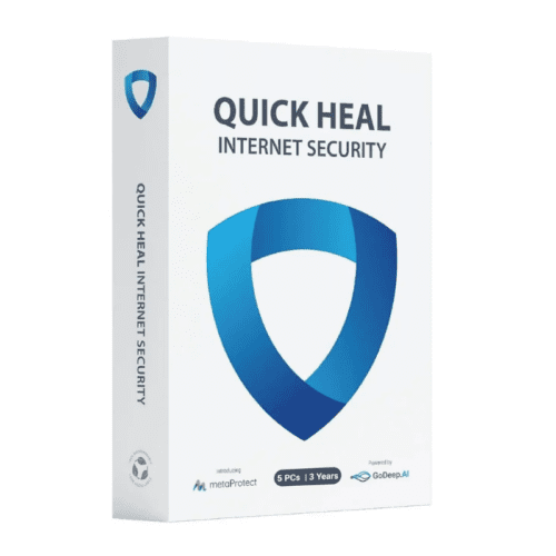 Quick Heal Internet Security 5 User – 3 years