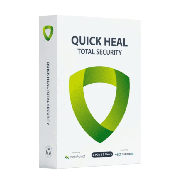 Quick Heal Total Security 2 User – 3 Year