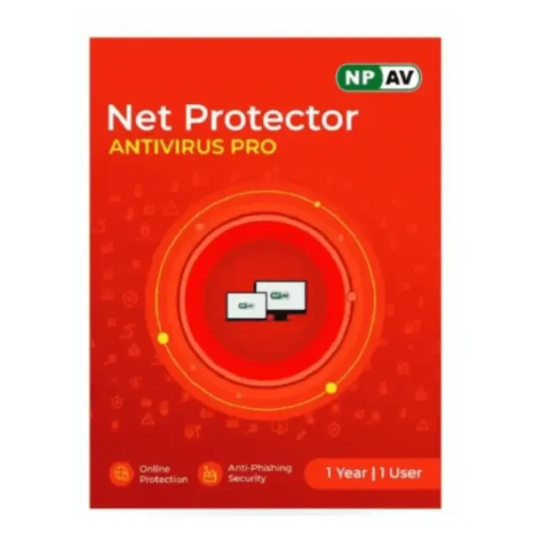 BAK-554601 (1) NPAV Net Protector Antivirus 1 User – 1 Year