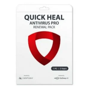 Quick Heal Antivirus Pro 1 User – 1 Year