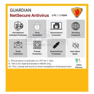 Guardian NetSecure 1 User – 1 Year