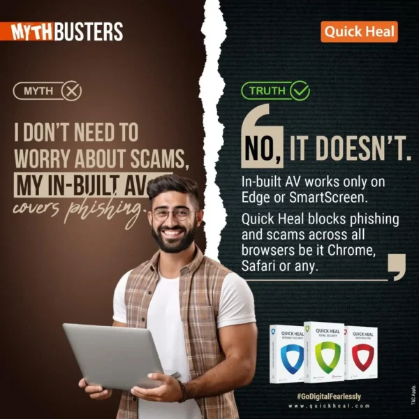 Quick Heal Total Security 1 User – 1 Year