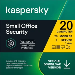 Kaspersky Small Office Security - 20 Users - 20 Mobile Devices - 2 Servers