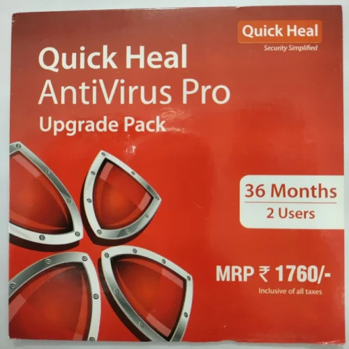 Renew Quick Heal Antivirus Pro - 2 User 3 Year