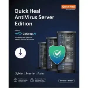 Renew Quick Heal Antivirus for Server Edition - 1 Server 1 year