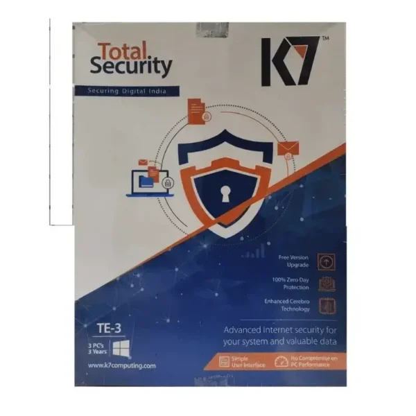 K7 Total Security - 3 User 3 Year