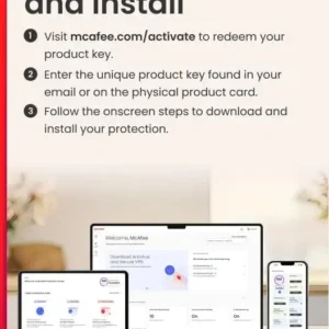 Mcafee Total Protection 1 User 3 Year