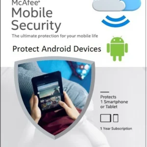 McAfee Mobile Security - 1 User 1 Year